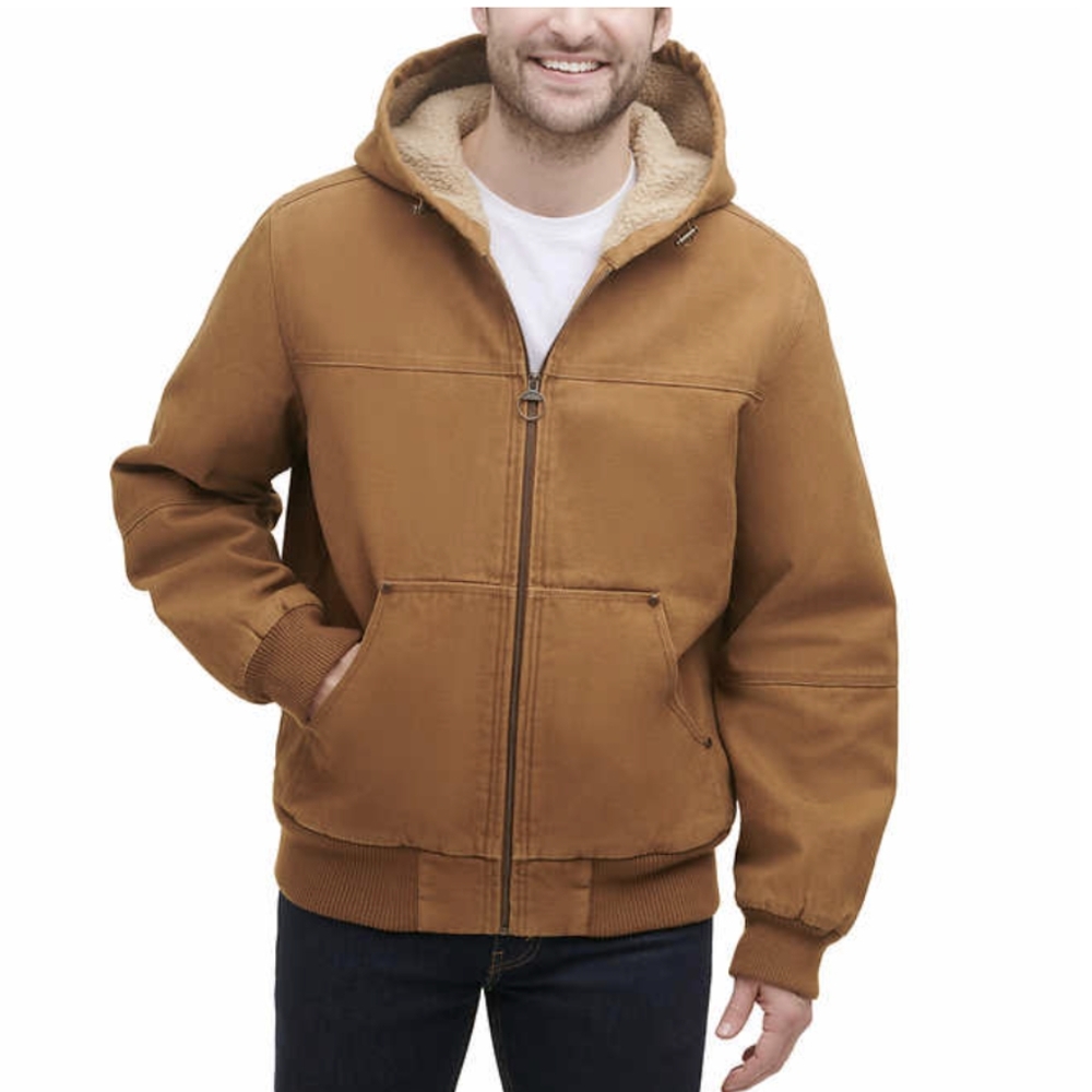 🔥🔥GH Bass Men’s Hooded Workwear Jacket